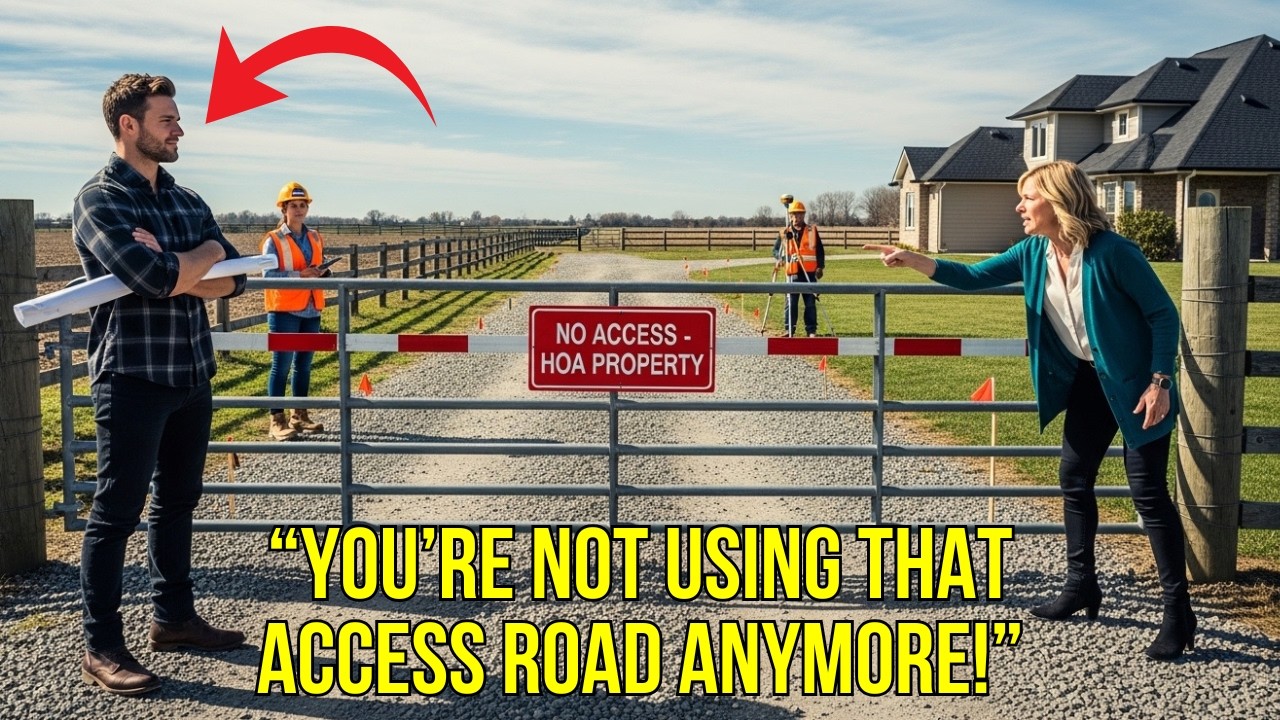 HOA Blocked My 40 Acres — Then My Easement Ran Right Through Their President's Living Room