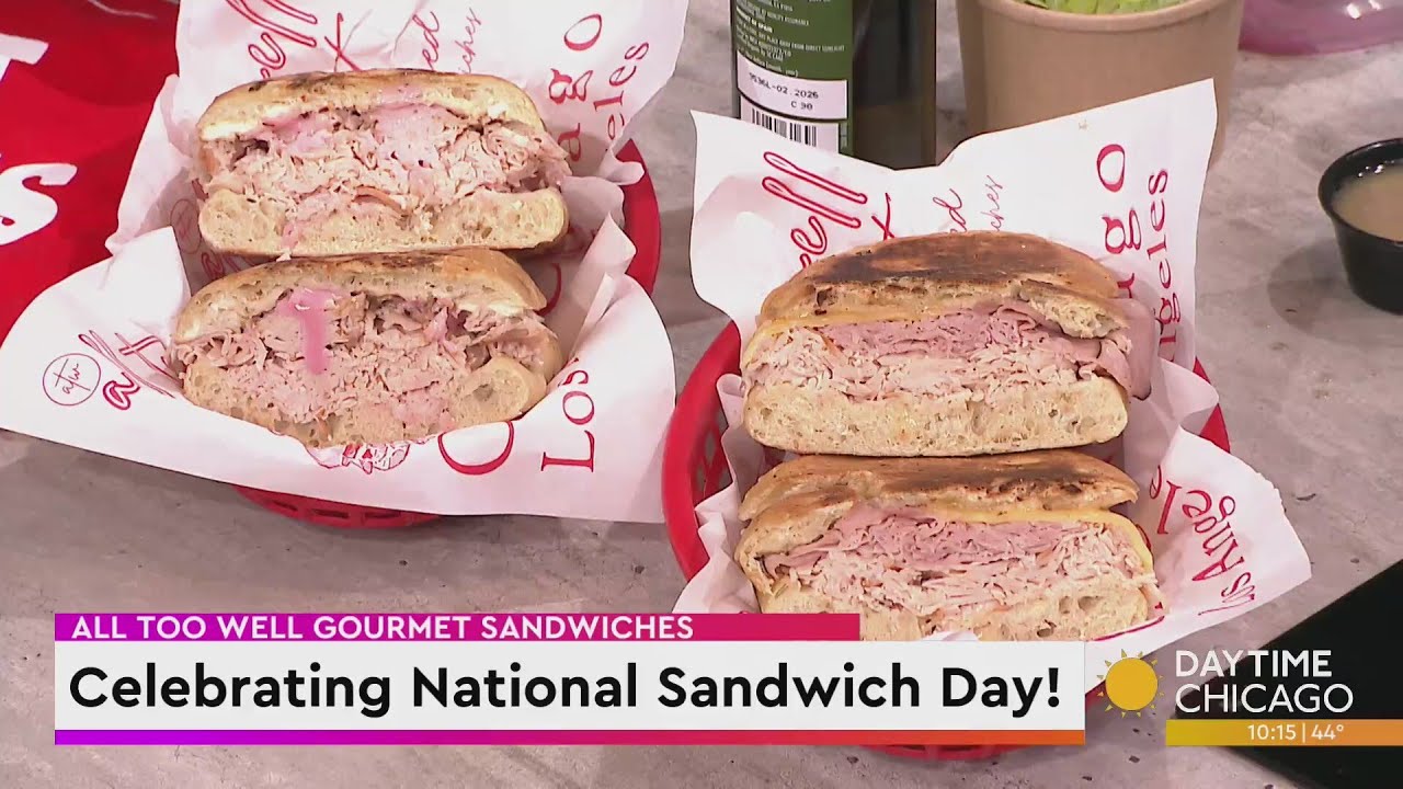 Celebrating National Sandwich Day with All Too Well Gourmet Sandwiches