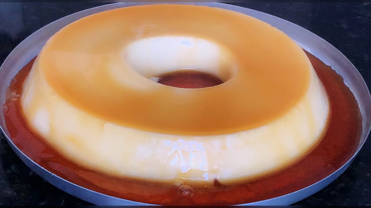 PUDIM SEM OVOS, SEM FORNO, SEM BANHO MARIA/ SOBREMESA FÁCIL E RÁPIDA