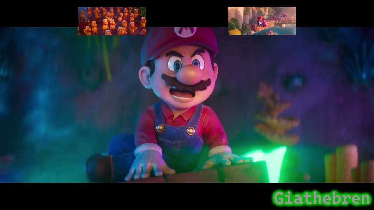 Super Mario Bros Movie - Sparta Wraith CWE V4 Remix [Ft. The Beatles]