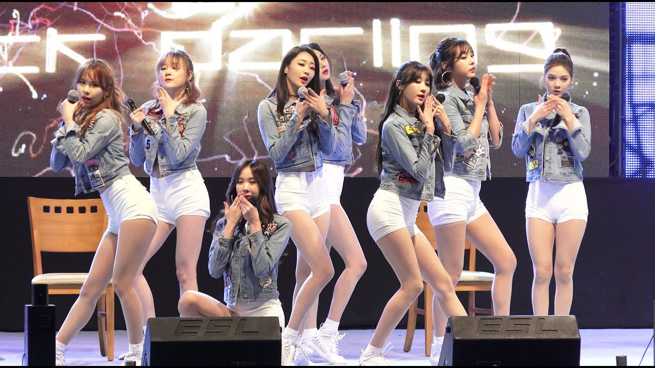 나인뮤지스 9muses[4K 직캠]건 Gun@20160509 Rock Music