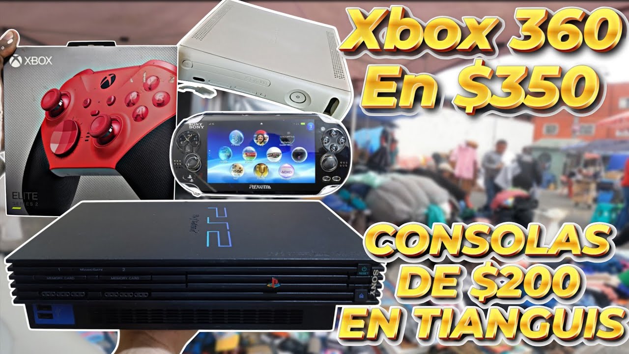Consolas En Menos De $500 Incre&iacute;ble Tianguis Controles Xbox PS2 Impecable Chachareando Videojuegos