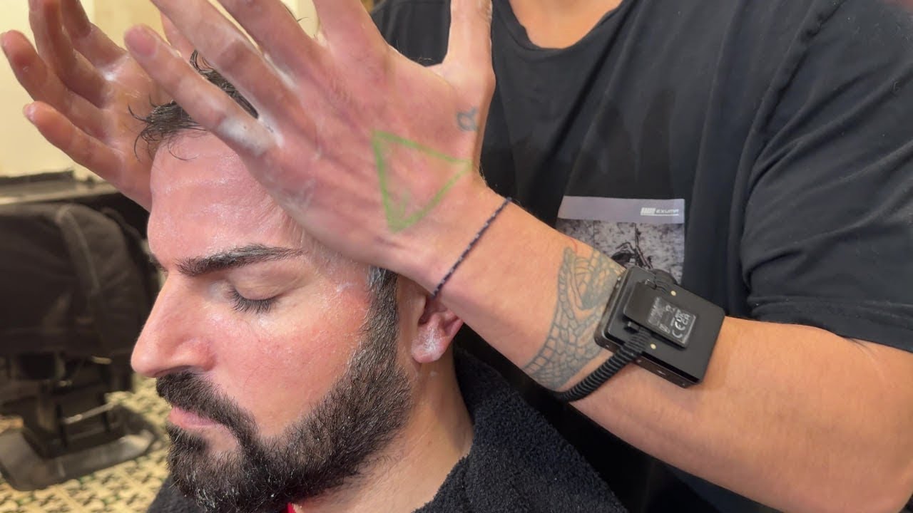 ASMR | Barber Neck Massage & Hair Wash 💈 @ASMRBarberOzan 
