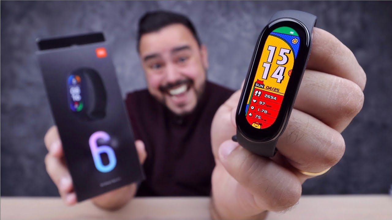 XIAOMI Mi Band 6 chegou MAIS COMPLETA do que NUNCA e com uma TELA ENOOOOOORME 😱