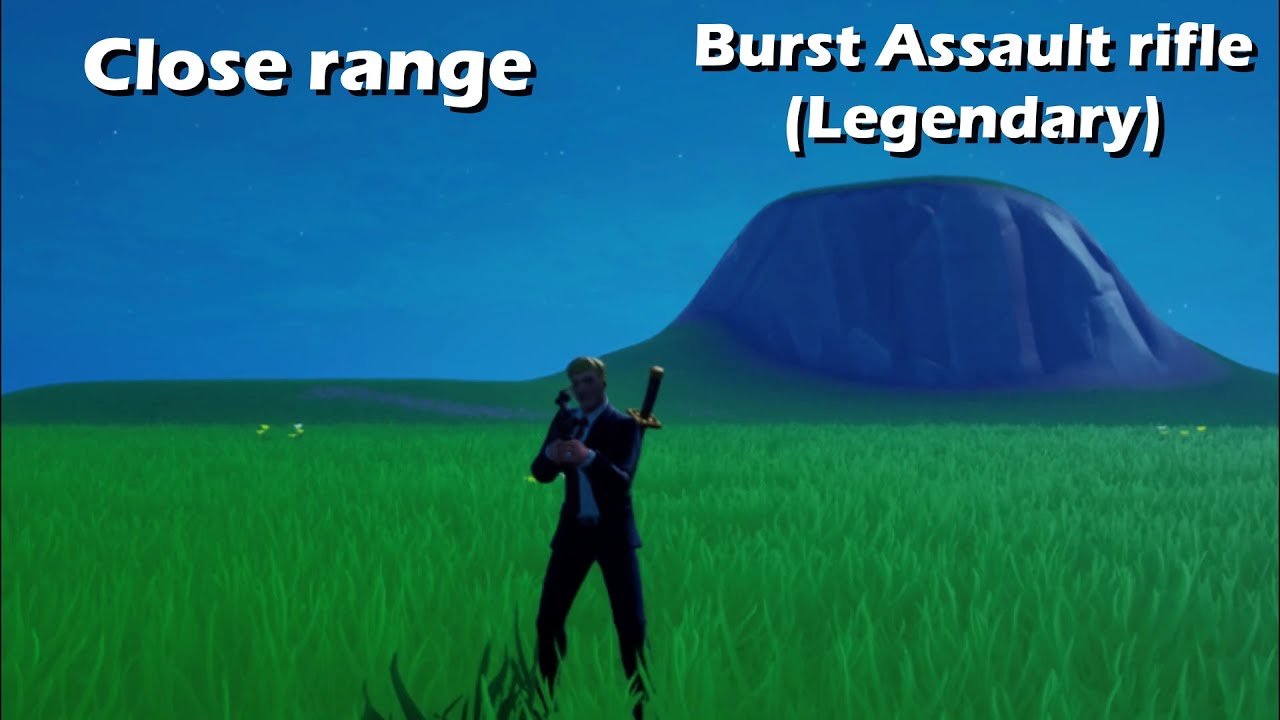 Shooting every gun from every distance | Fortnite battle royal (2021)