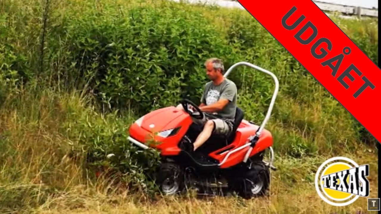 Texas Crossjet 2WD + 4WD professionelle traktorer