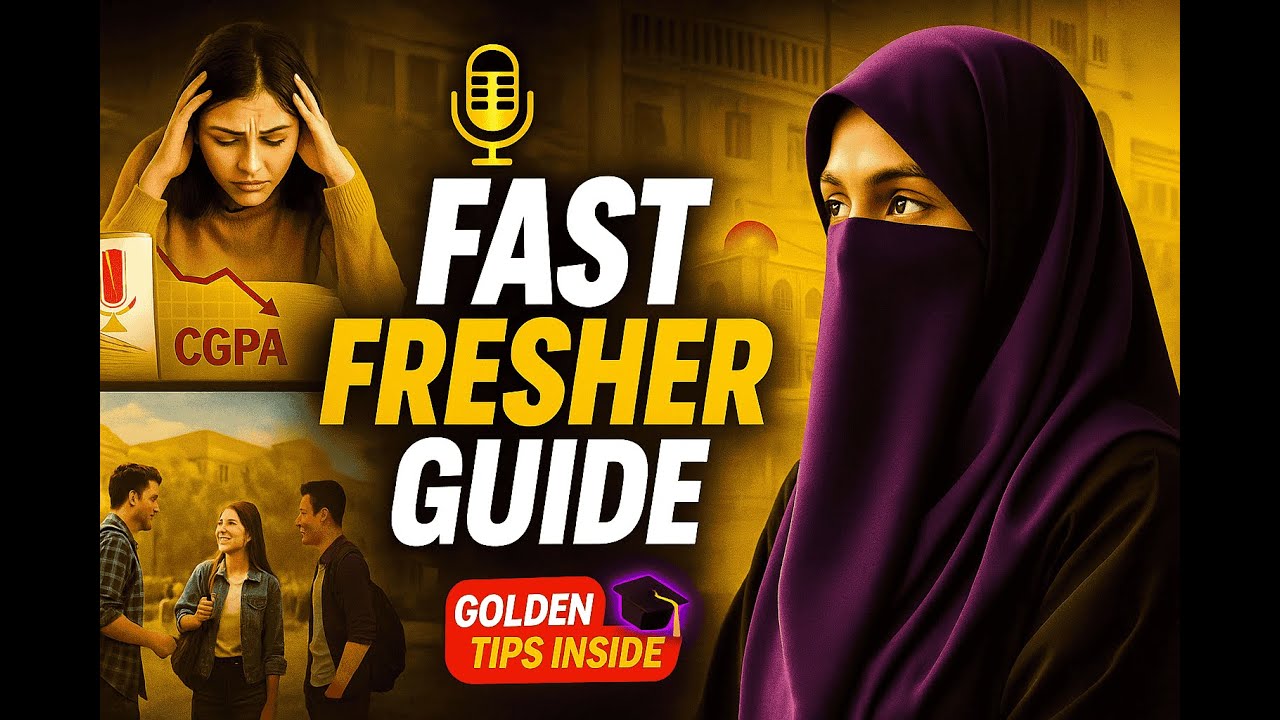How to Survive FAST University | Complete Fresher Guide | 1st Semester Tips,&nbsp;GPA & Ragra Explained