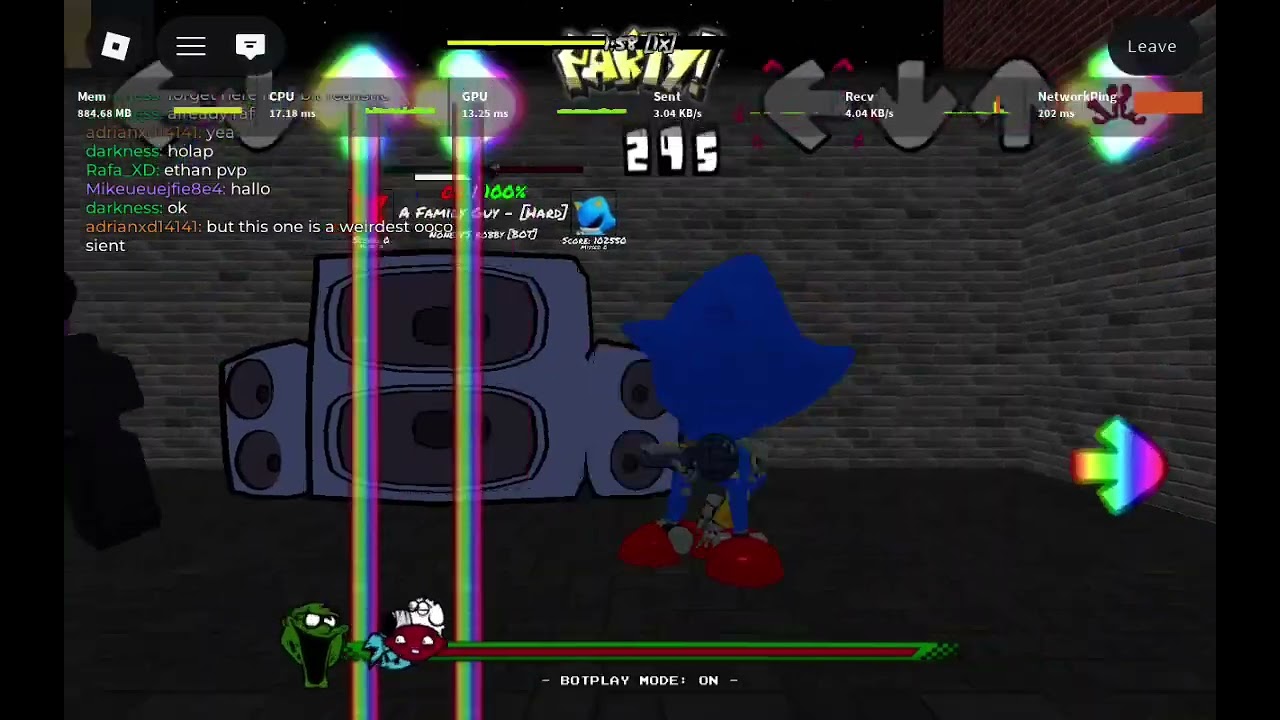 Darkness takeover fnf Roblox