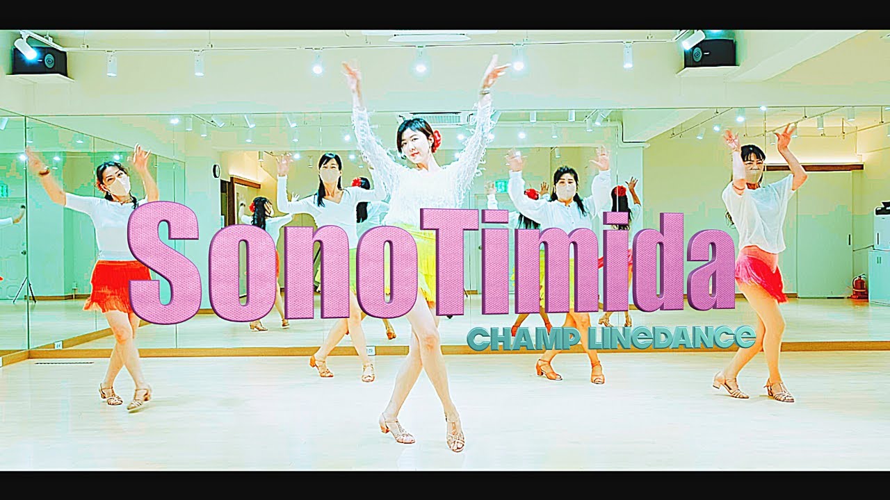 [라인댄스중급반] Sono Timida Line Dance || 소노 티미다 라인댄스
