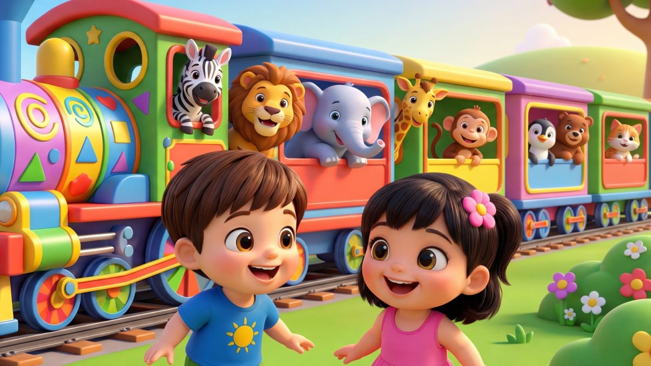 ABC Animal Train Adventure | Learn Animals A to Z for Kids | Preschool Learning Video