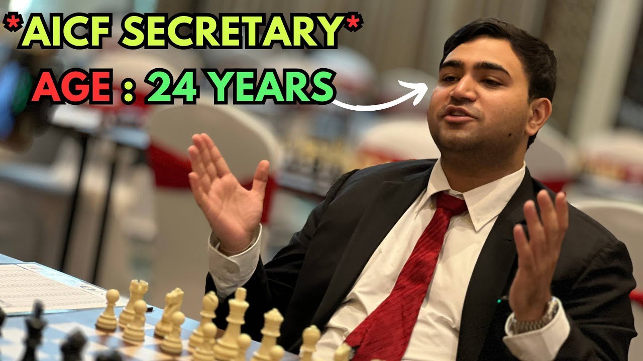 24-year-old Secretary of AICF and his vision for Indian chess, Delhi bid and more | ft. Dev Patel