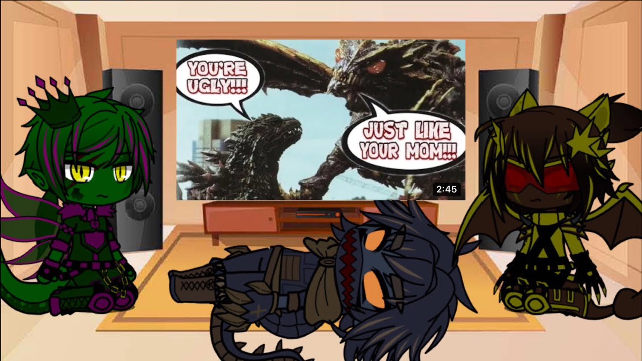 The Millenium kajius react to if kaiju could talk in Godzilla vs. Megaguirus