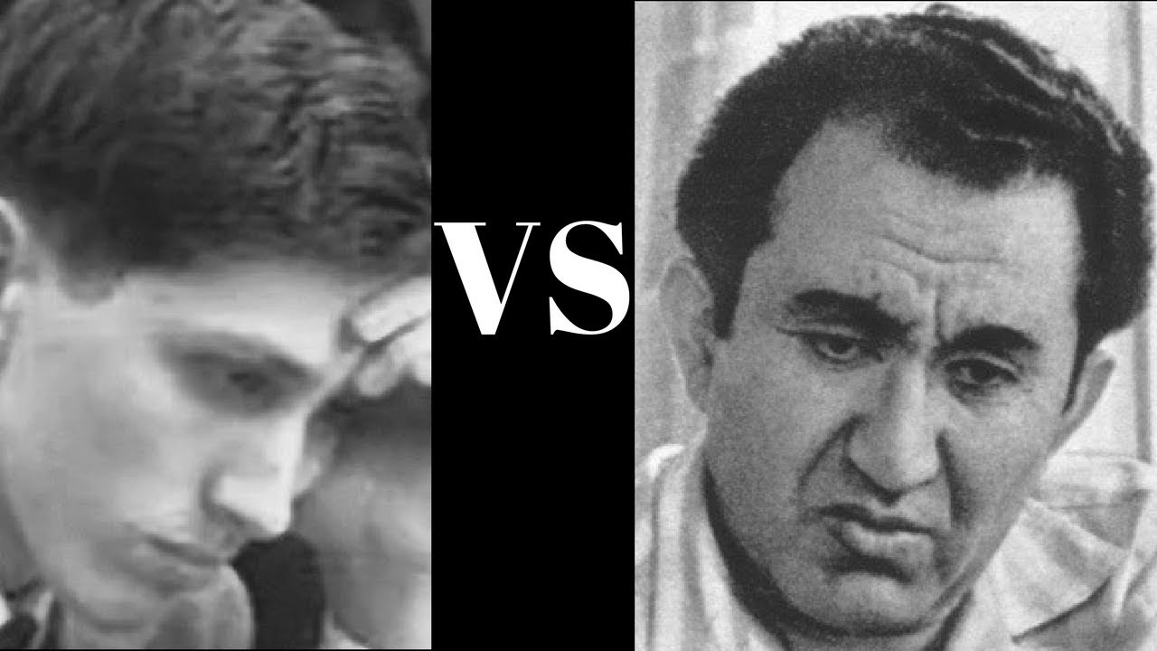 Bobby Fischer faces Tigran Petrosian 
