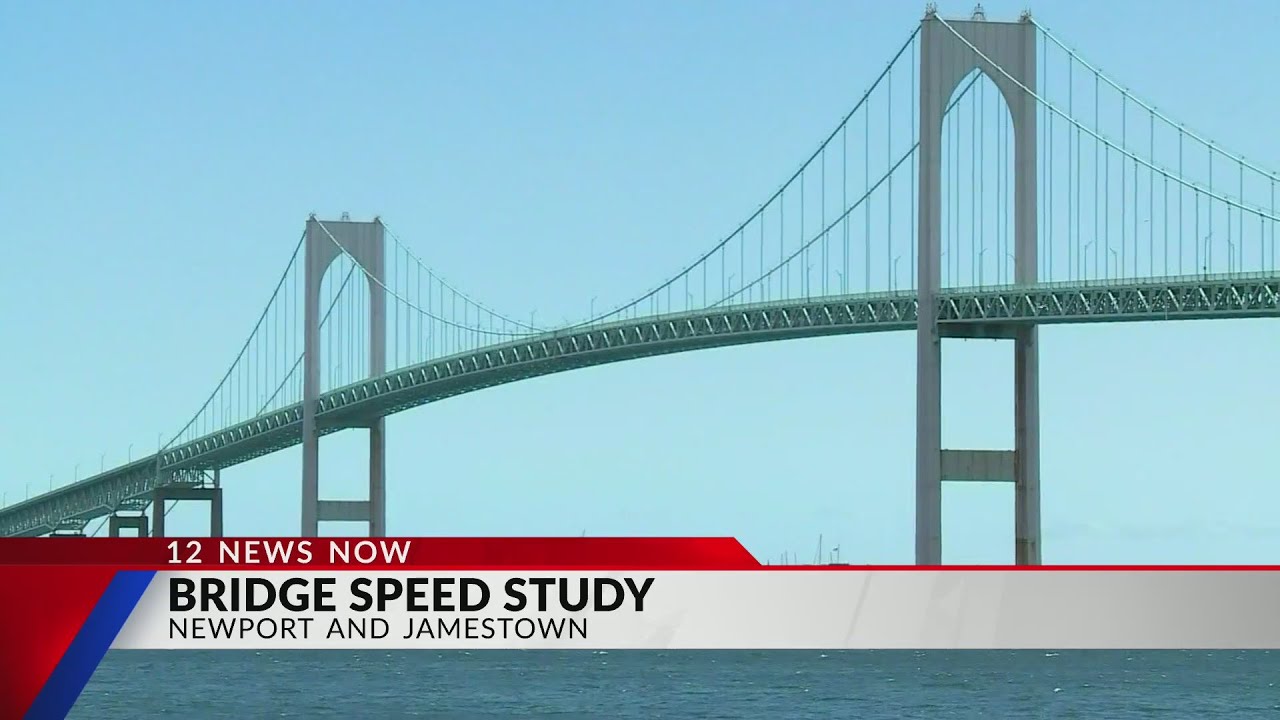Study shows how fast drivers are going over Newport, Jamestown bridges