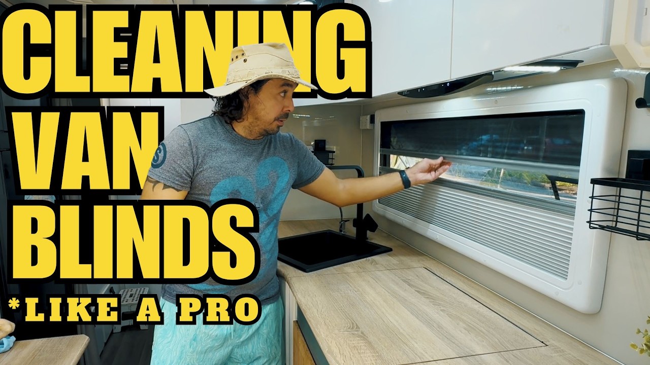 Cleaning Caravan Blinds | EASY SIMPLE DIY