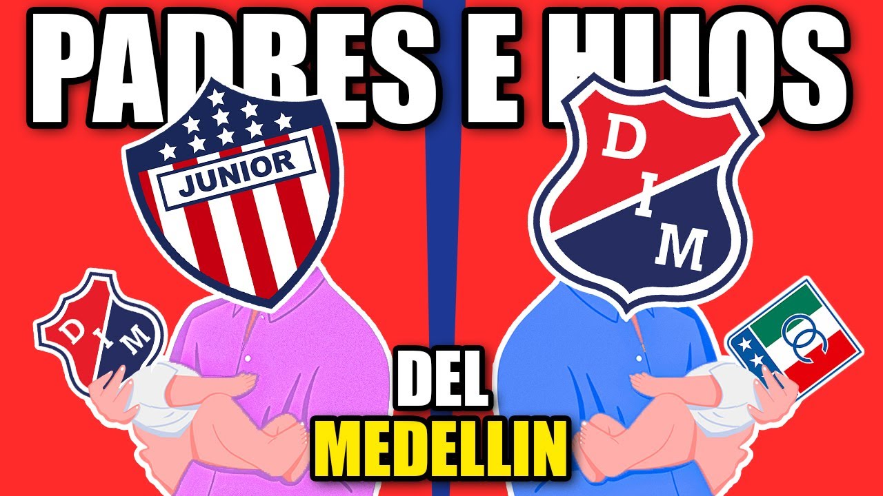 🔥¿QUIENES son los PADRES e HIJOS del MEDELLIN?💙| CAMILO MD