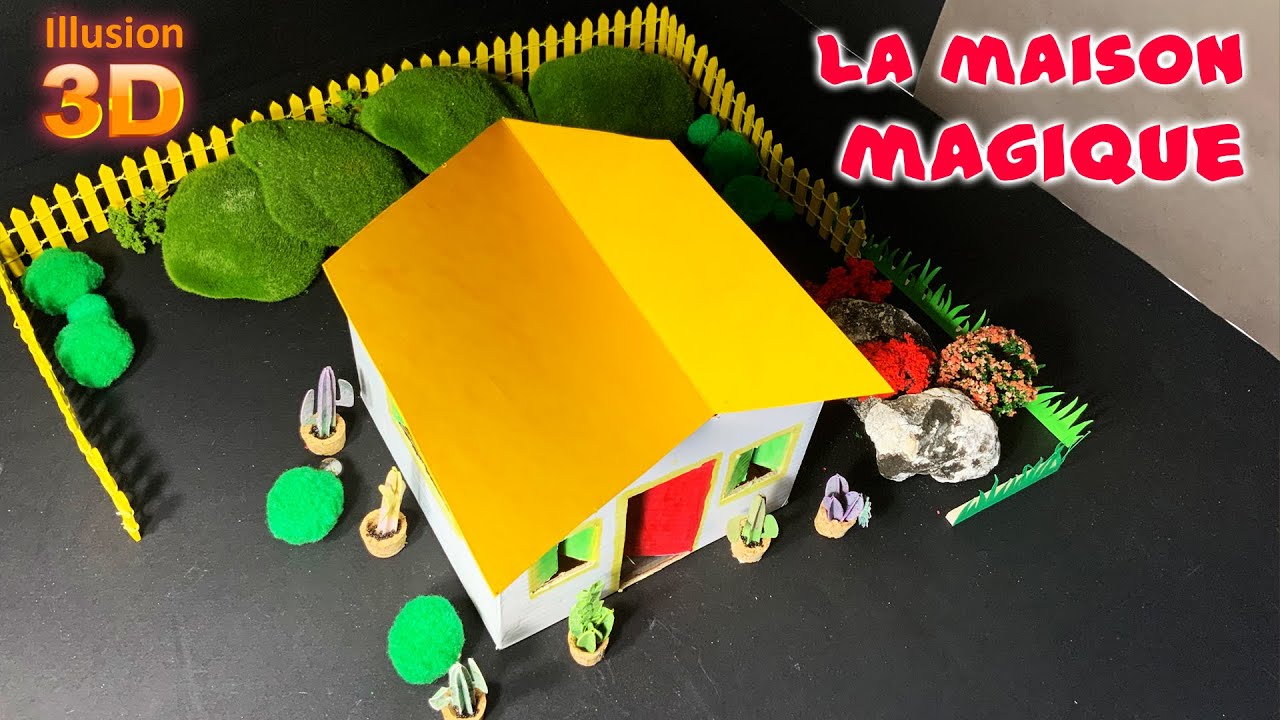 ILLUSION 3D || La Maison Magique || RIM RIM ARTS Français