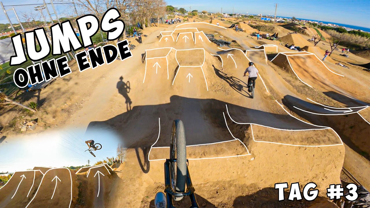 Silvester SESSION im LA POMA BIKEPARK || Barcelona Tag 3 || Pascal Kuraica