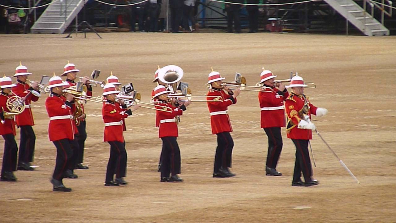 The Rifles Sounding Retreat 2016 06