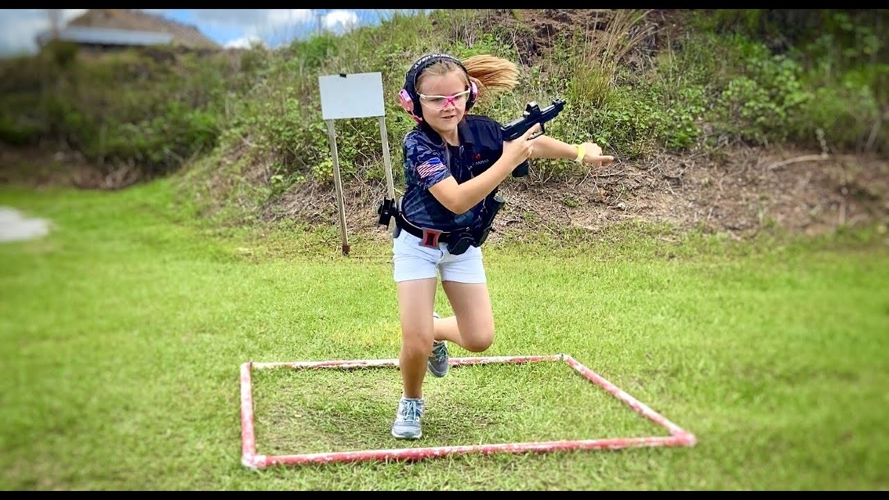 8 yr old Competition Shooter - Tactical Mia