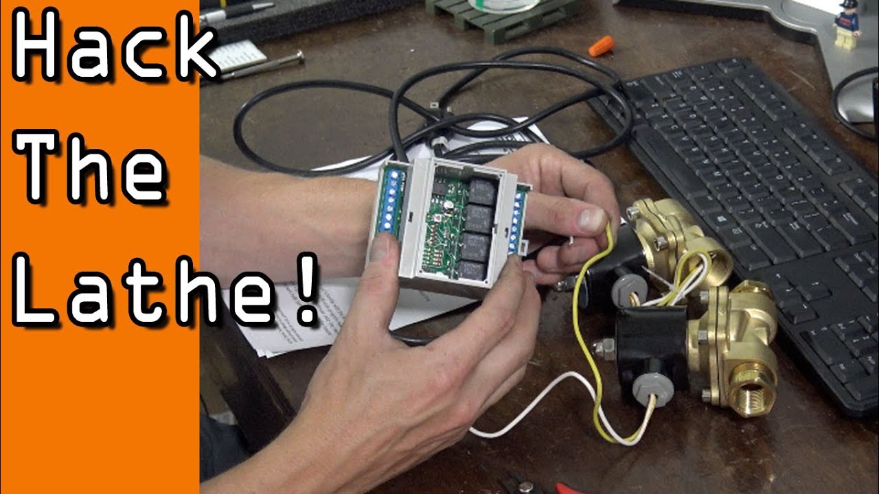 Hack Tormach Lathe: Automatic Gang & Turret Coolant!  WW110