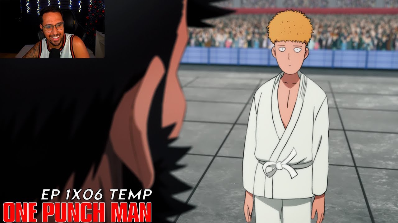 BRKK - SAITAMA LUTA NO TORNEIO | One Punch Man Ep 6 ( 2° Temp ) ( React )