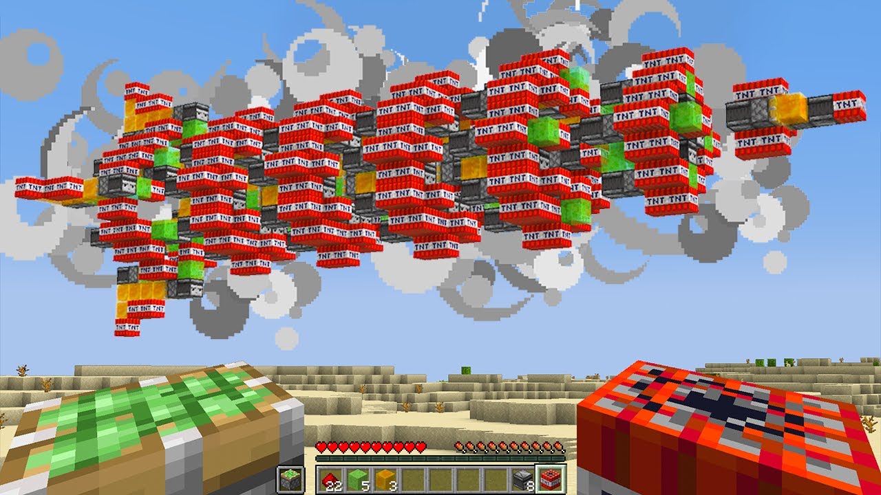 I Built A Working Rocket Missile In Minecraft