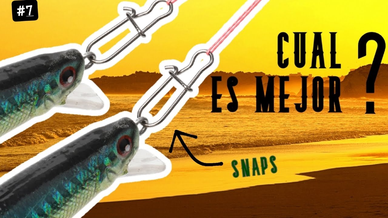 MEJORES SNAPS para SPINNING // Pesca a spinning para principiantes (CURSO de PESCA desde 0) #7