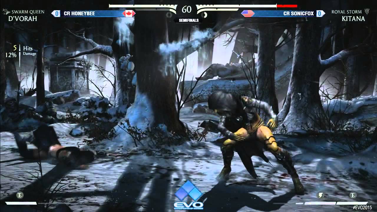Evo 2015 - MKX: CR Honeybee vs CR Sonicfox