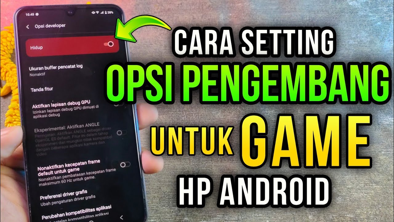 Cara Setting Opsi Pengembang Untuk Game Hp Android