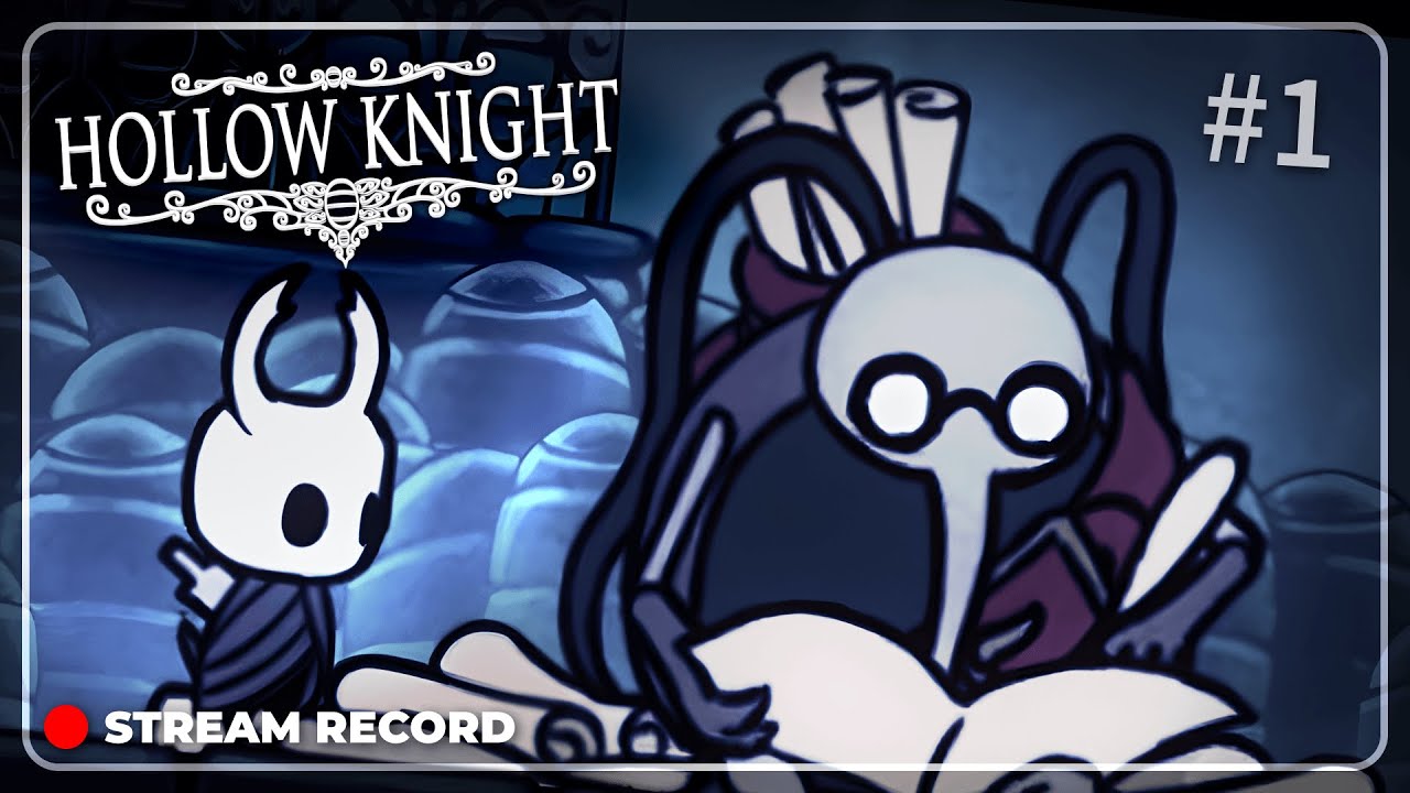 #1 - Страдания начинаются 🔴 Hollow Knight прохождение (18.09.25)