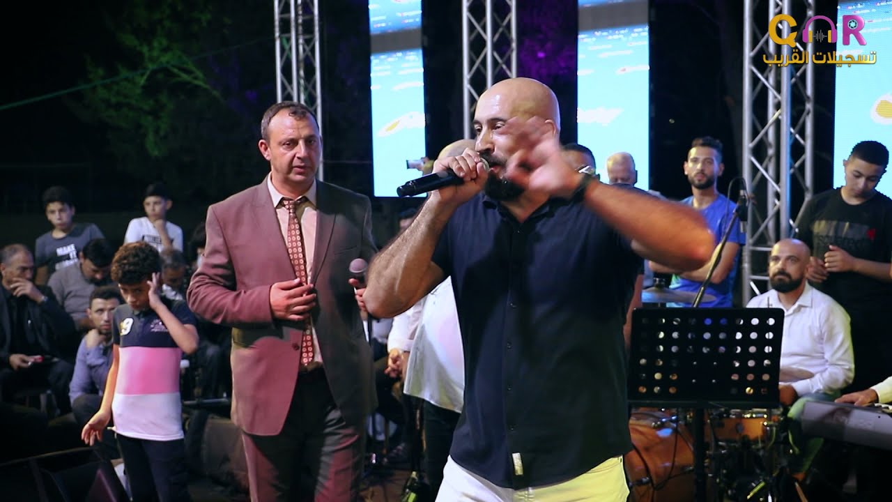 اكشن الفنان باسل جبارين زلزل بورين ​🔥 مهرجان زفاف الفنان قاسم النجار - تسجيلات القريب