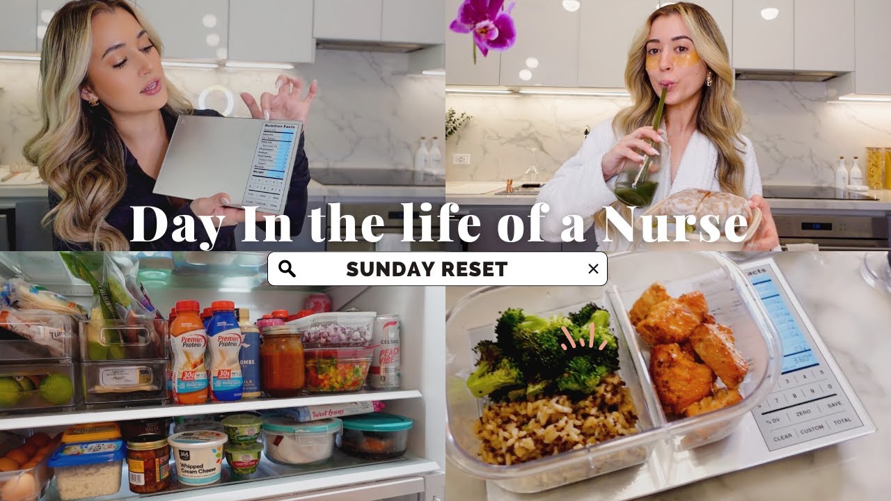 DAY IN THE LIFE | Nurse Sunday Reset