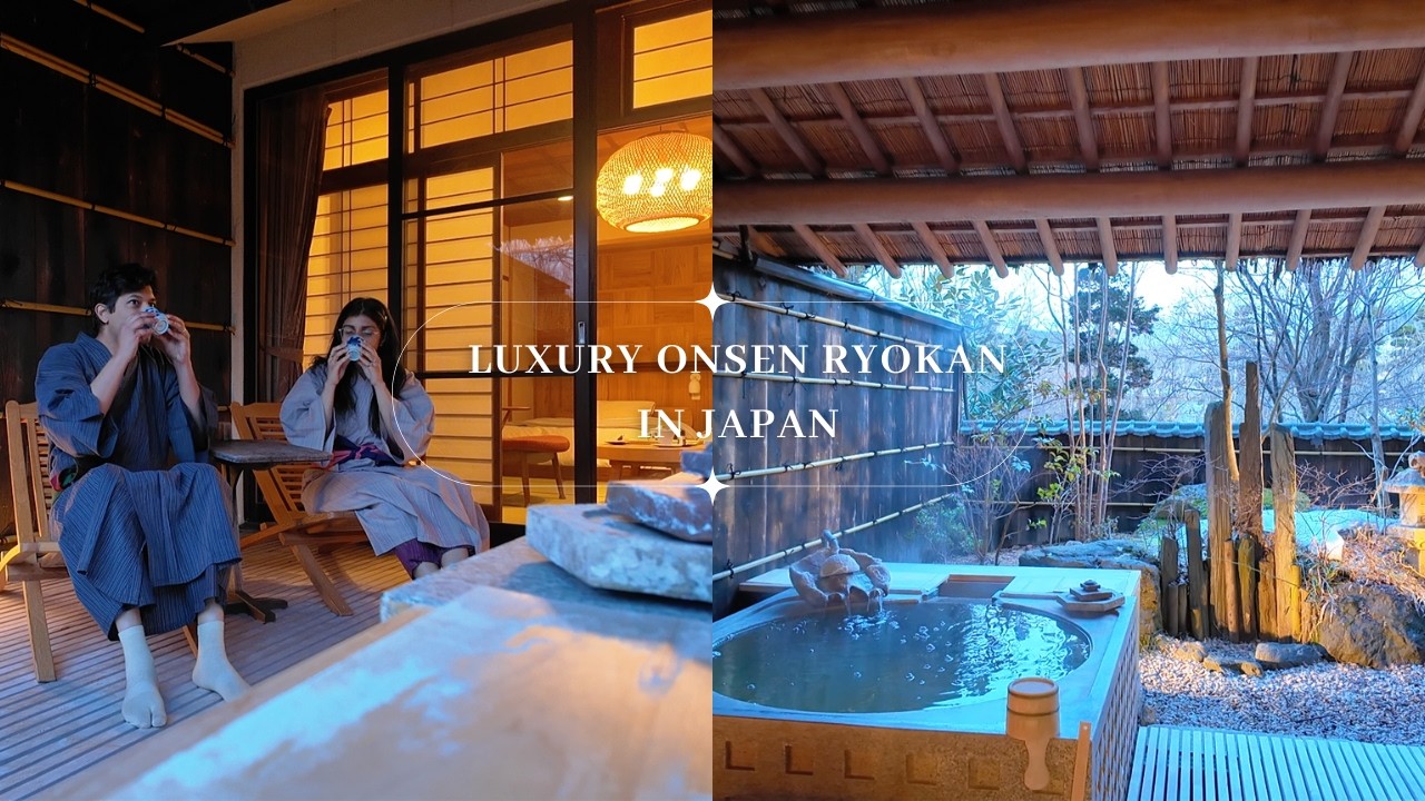 Staying at a Luxury Onsen Ryokan (Traditional Japanese Hot Spring Inn) in Takayama | Japan Vlog