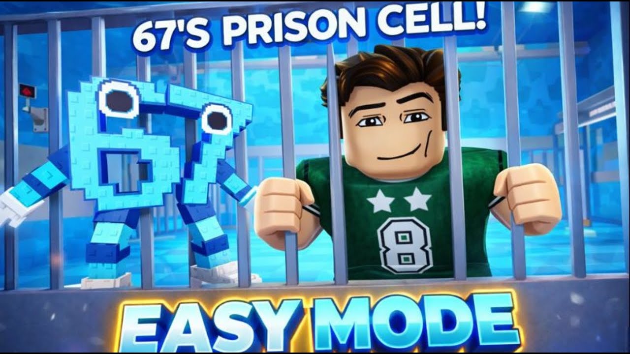 67 Prison EASY MODE Tutorial 😱 | Roblox Prison Escape | Roblox Obby Guide