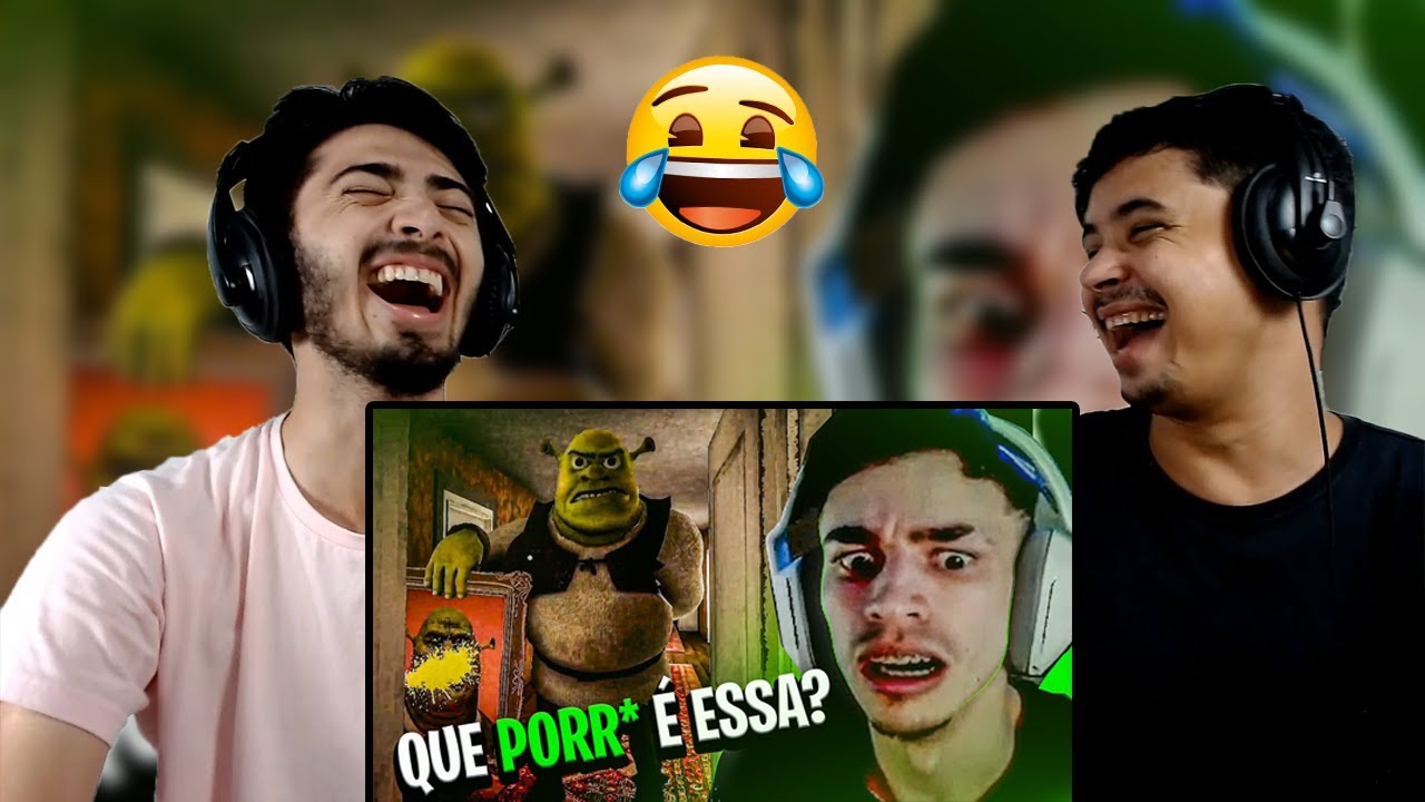 Bistecone jogando Five Nights at Shrek's hotel - jogo de terror | REACT