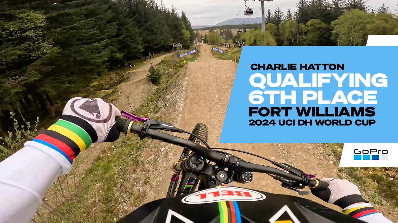 GoPro: World Champion Charlie Hatton Secures 6th Place - Fort William '24 UCI DH MTB World Cup