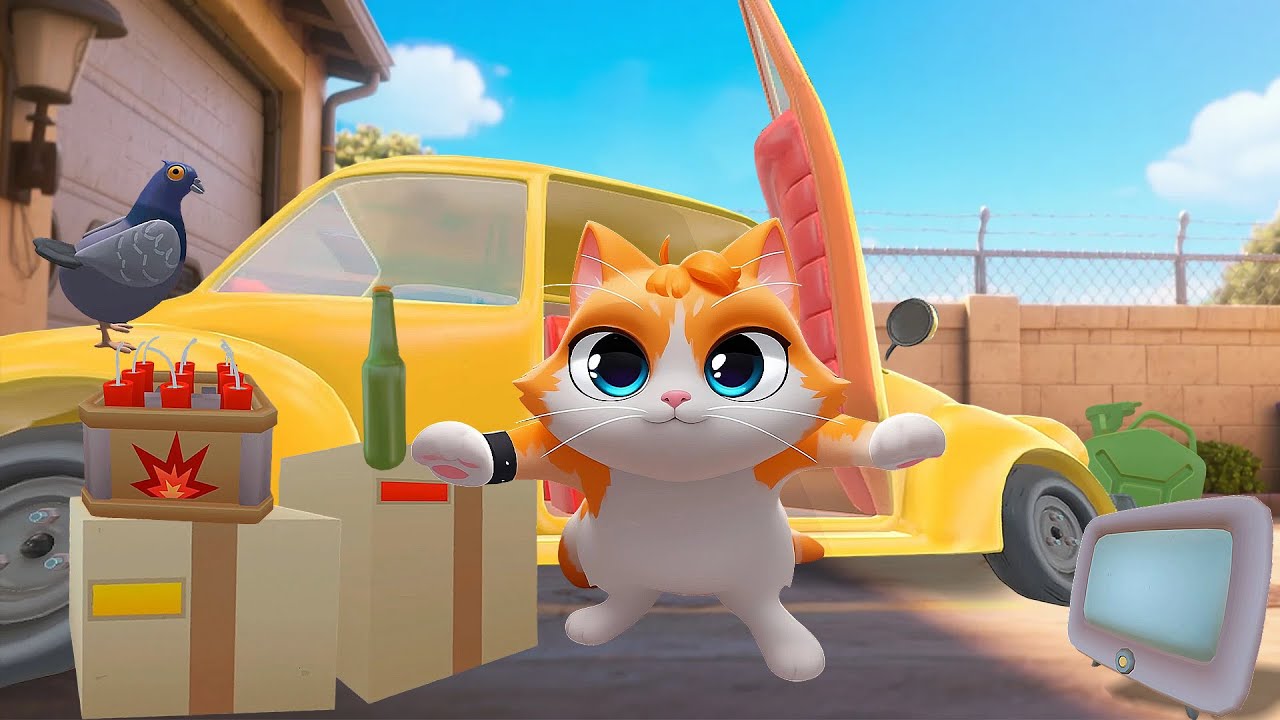 在車庫建立喵的基地，氣炸修理工-I am Cat VR