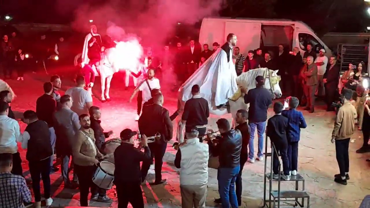 لحظة دخول العريس تلمساني groupe djawhara mariage tlemcen