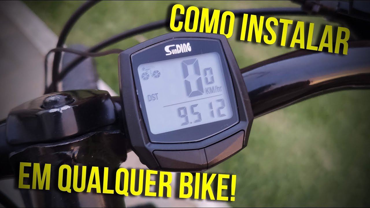 Como Instalar Velocímetro Digital em Qualquer Bike!