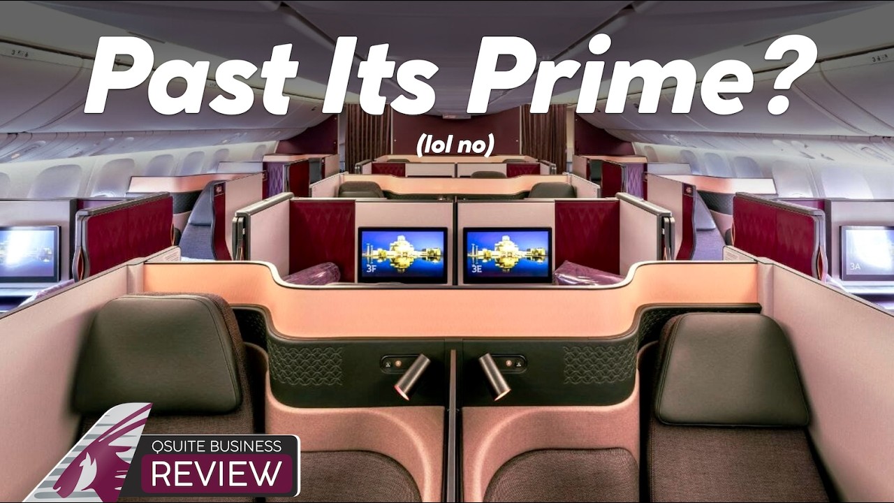 Are QATAR AIRWAYS' QSuites Getting Old? (lol no) ✦ 777 Business Class ✦ Doha to New York @tfft​