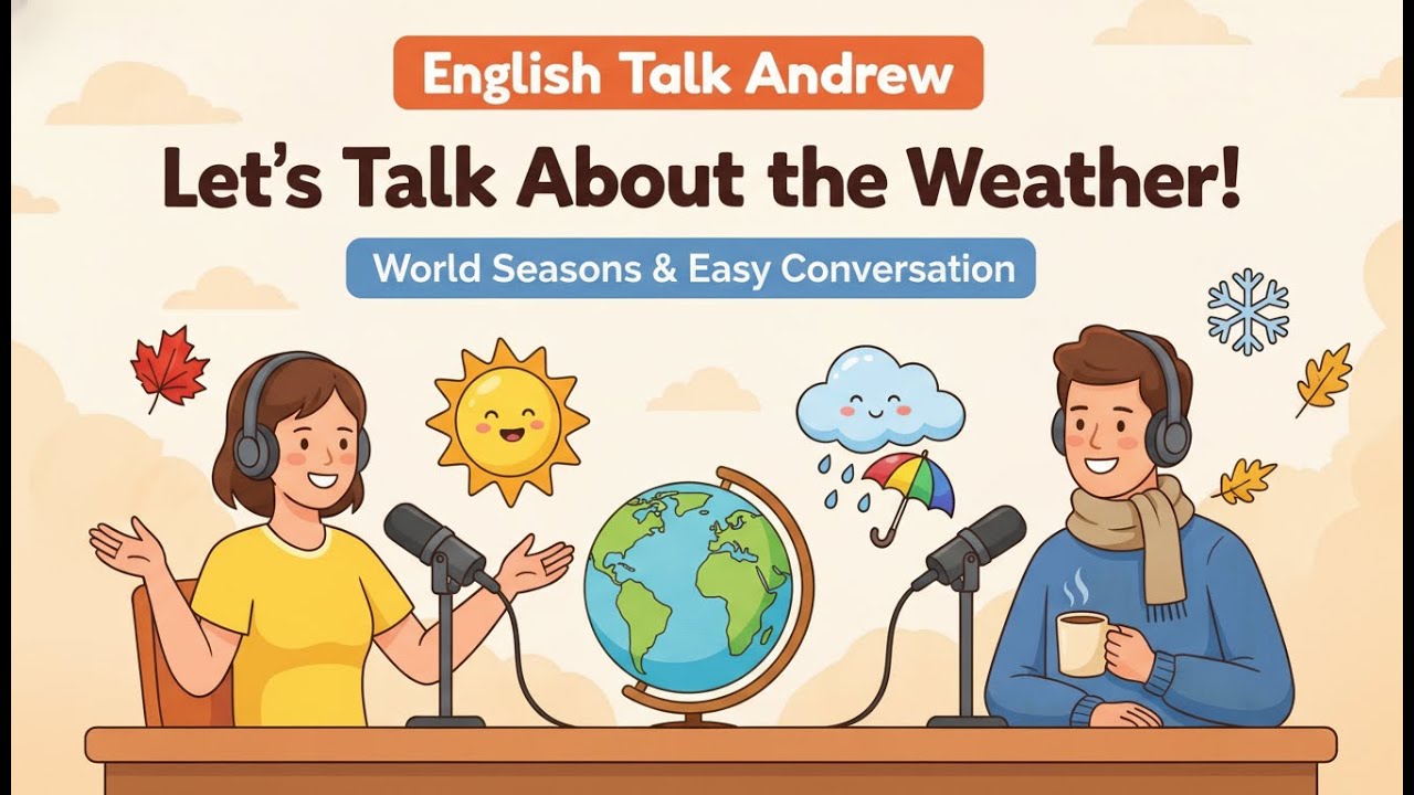 Talking About the Weather in English | Easy Conversation Practice