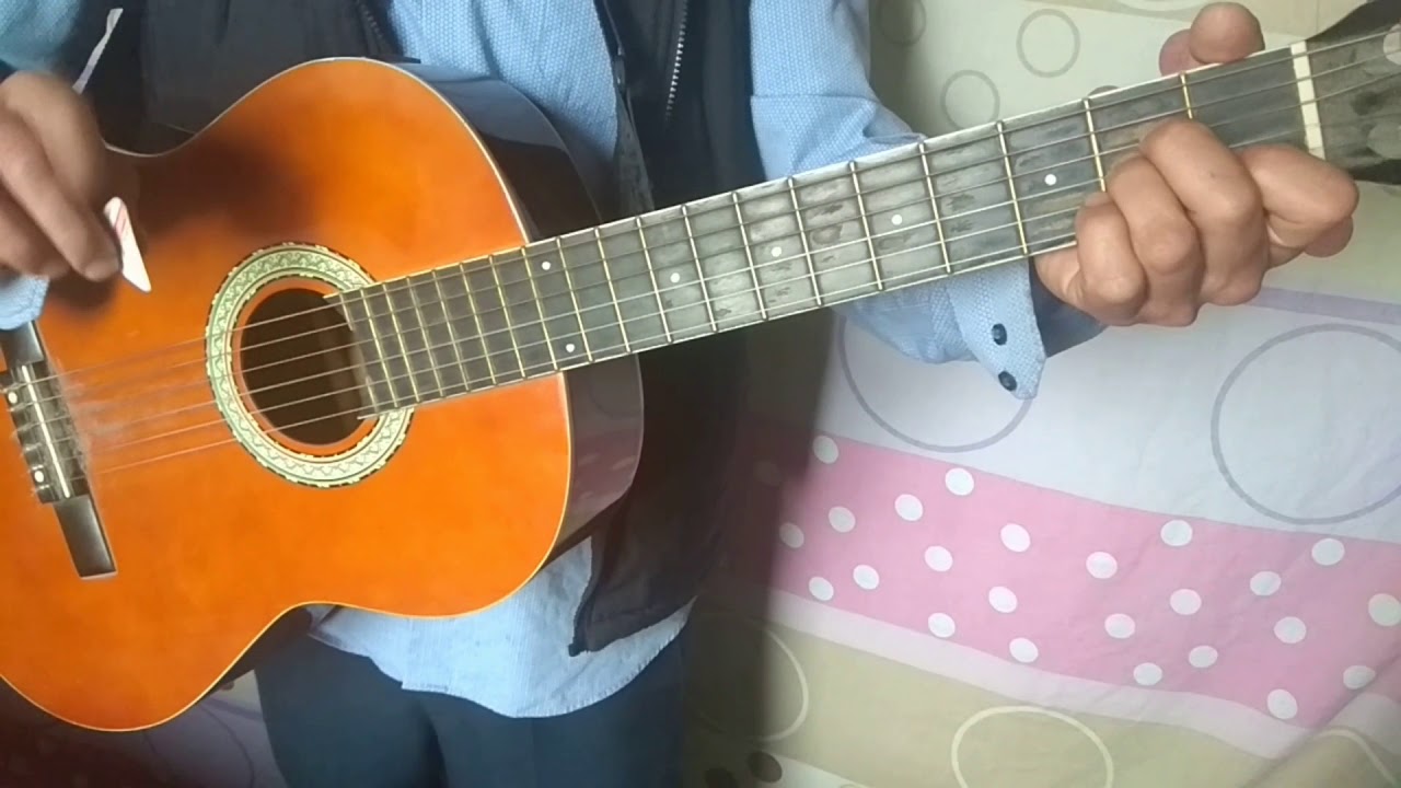 Tutorial Como tocar carnaval de Guaranda con guitarra y púa