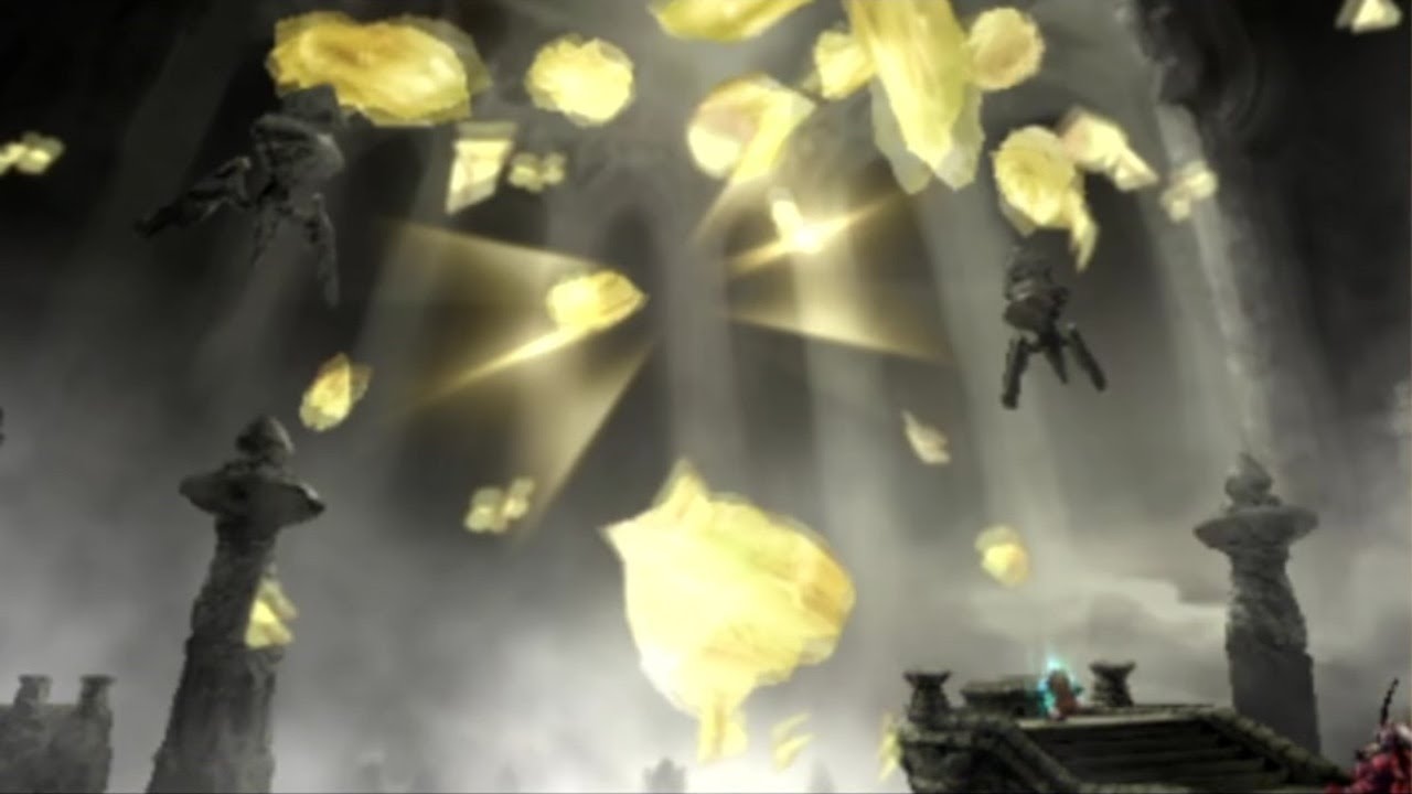 Bravely Default - Destroying the Crystal