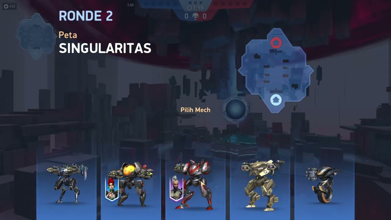 Mech Arena mantab dapat team solid 5v5 #mecharena #gaming #midgame #volti #seeker #nomad #panther