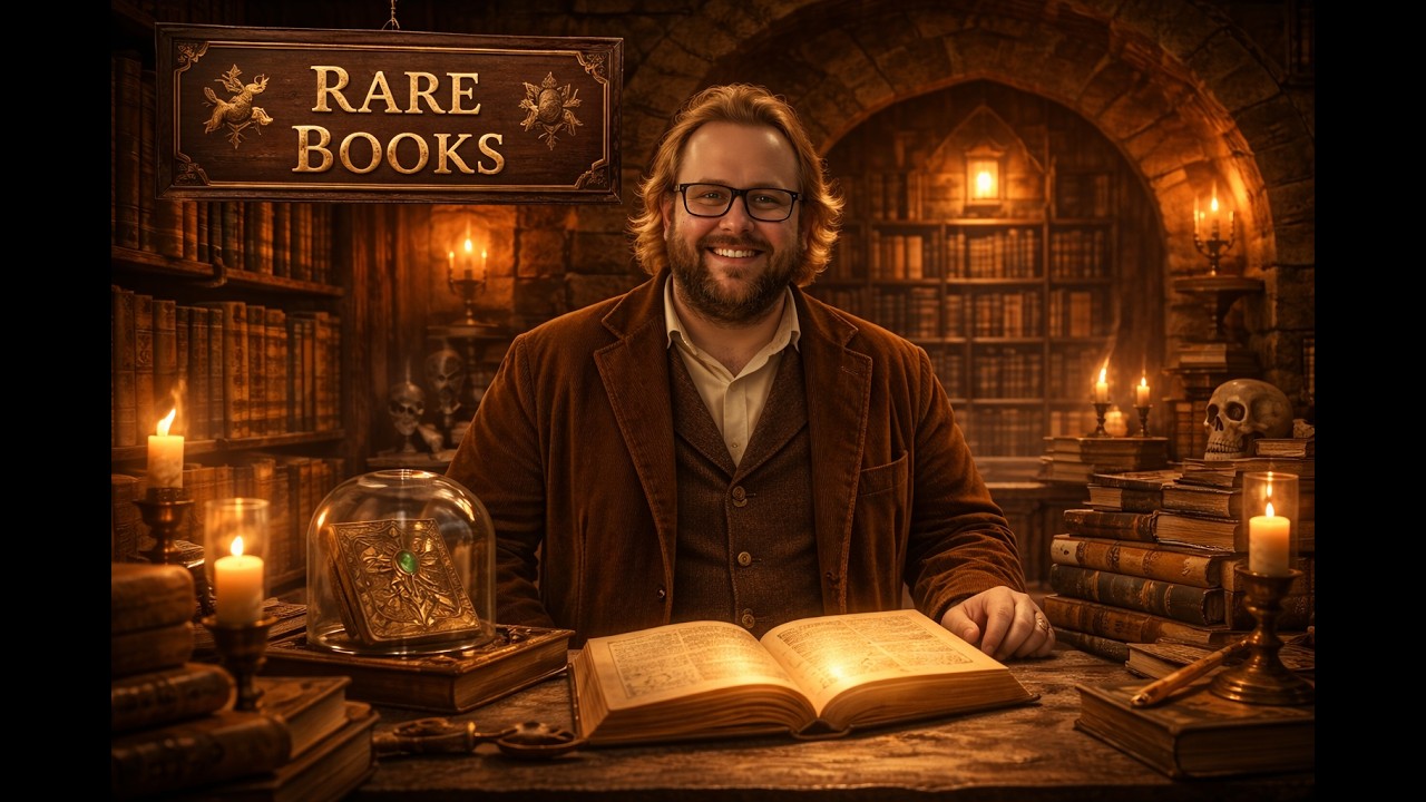 Roleplay - The Dragons Den Used Book Store - Part 3 - Soothing Voice - Deep Voice - Tingles