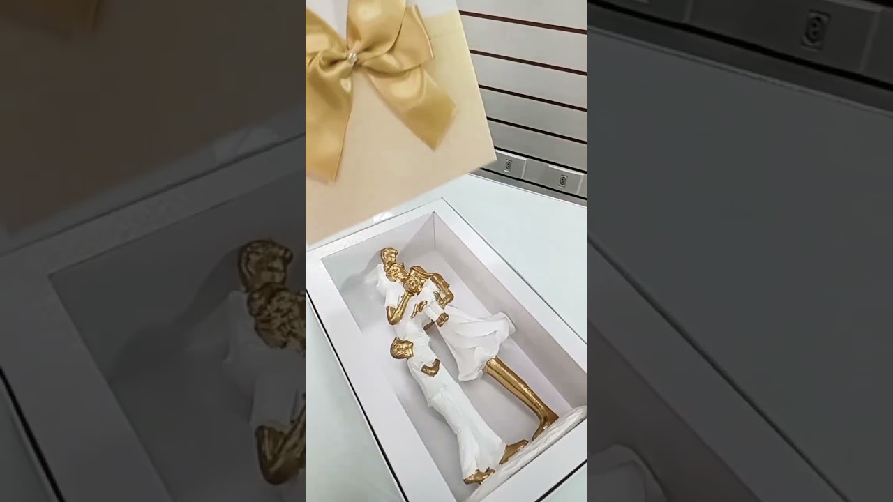 Uma embalagem personalizada torna o presente ainda mais especial. 