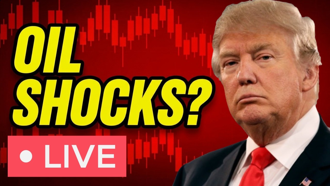 🔴MARKETS ON EDGE: WILL THE OIL SHOCKS CONTINUE? LIVE TRADING & STOCK MARKET UPDATE