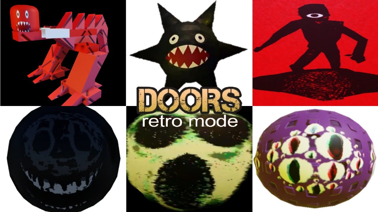 Roblox Doors The Hotel The Retro Mode - Jugando el April Fools 2024
