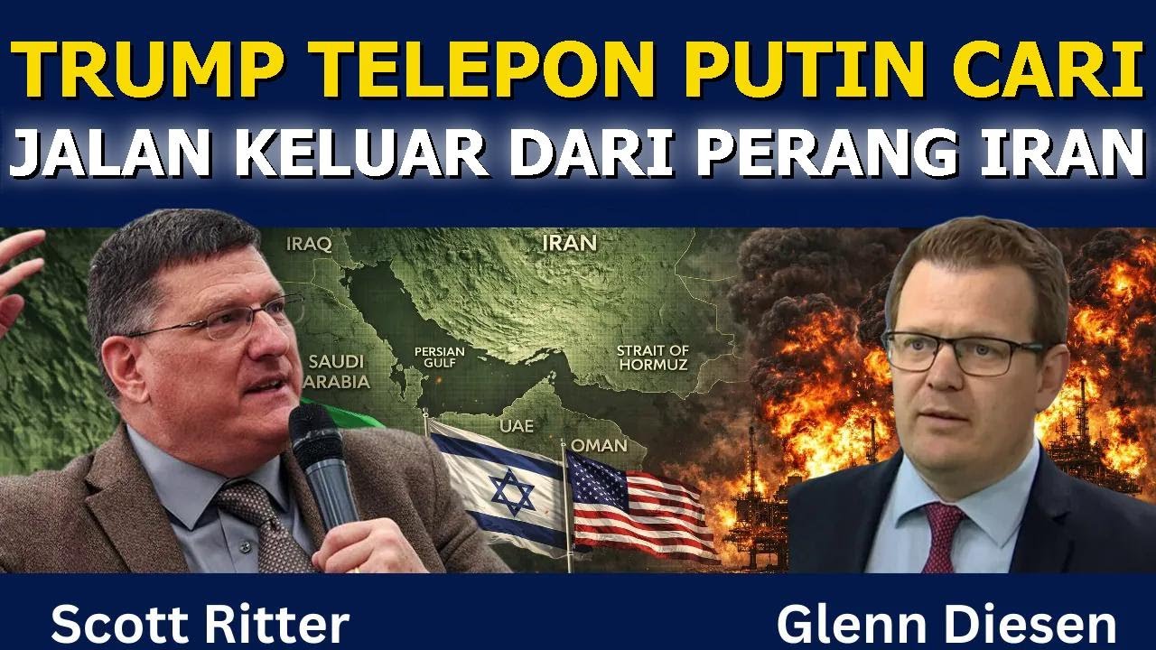 Scott Ritter: Trump Minta Bantuan Putin untuk Hindari Perang dengan Iran